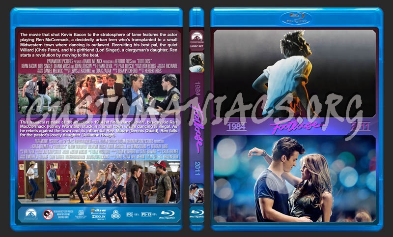 Footloose Double Feature blu-ray cover