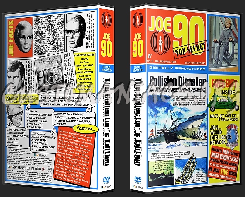 Joe 90 Collector's Edition dvd cover