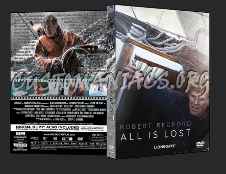 All Is Lost dvd cover