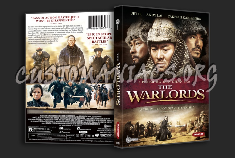 The Warlords dvd cover