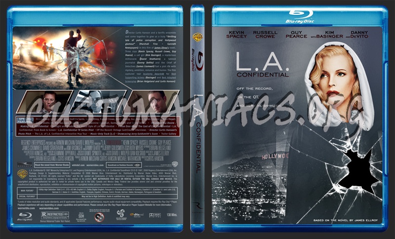 L.A. Confidential blu-ray cover