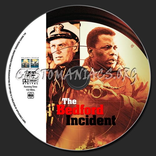 The Bedford Incident dvd label