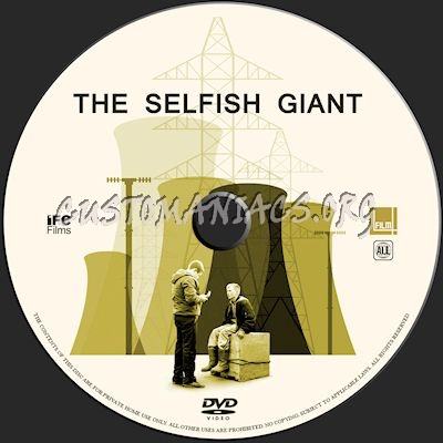 The Selfish Giant dvd label