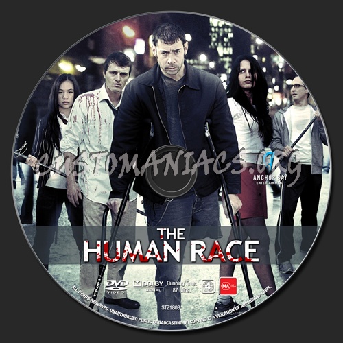 The Human Race dvd label