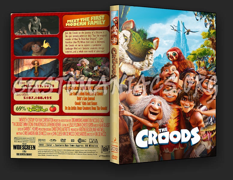 The Croods dvd cover