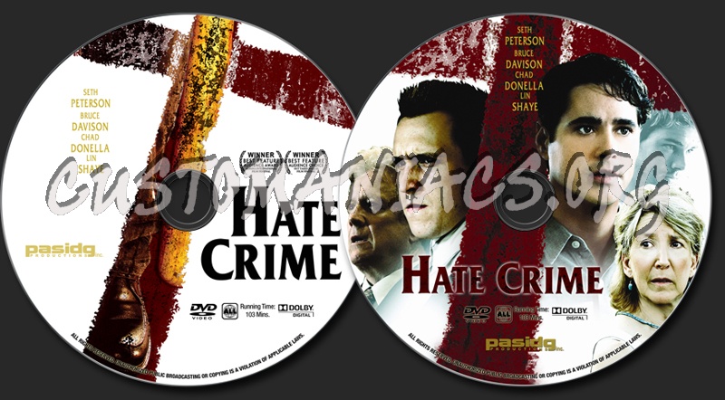 Hate Crime dvd label