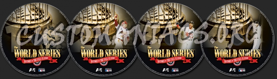 The World Series History of the Fall Classic dvd label