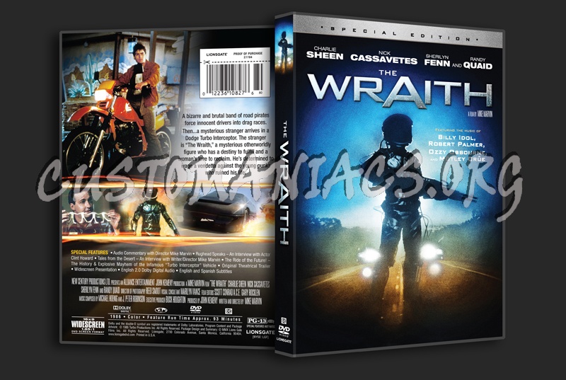 The Wraith dvd cover