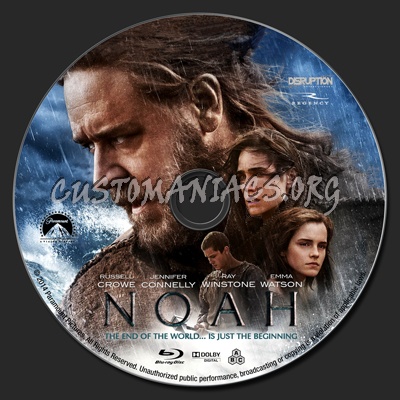 Noah blu-ray label