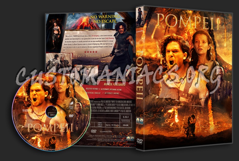 Pompeii dvd cover