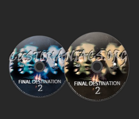 Final Destination 2 dvd label