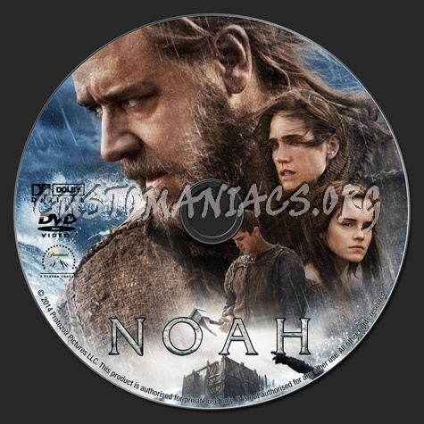 Noah dvd label