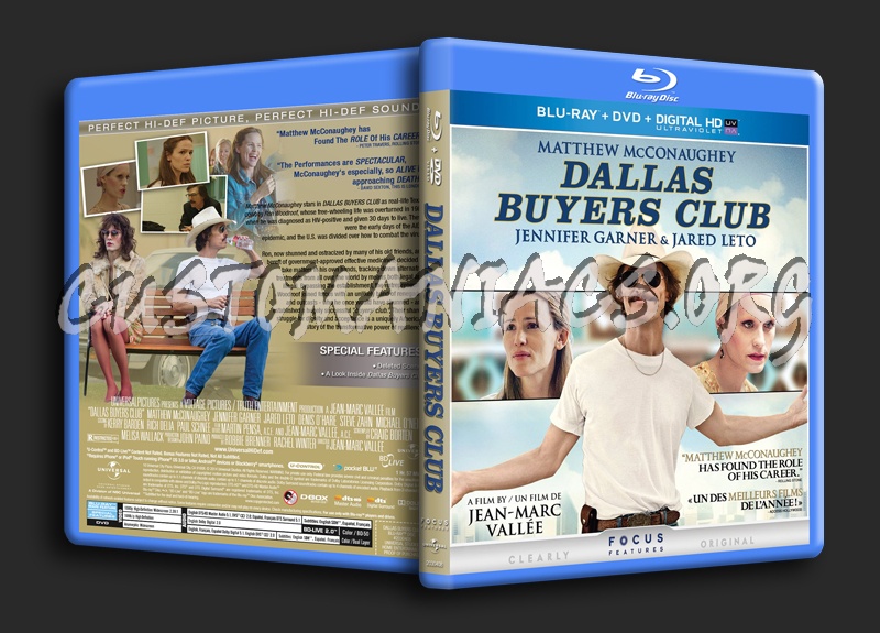 Dallas Buyers Club blu-ray cover