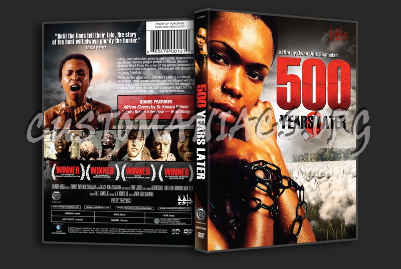 500 Years Later dvd cover