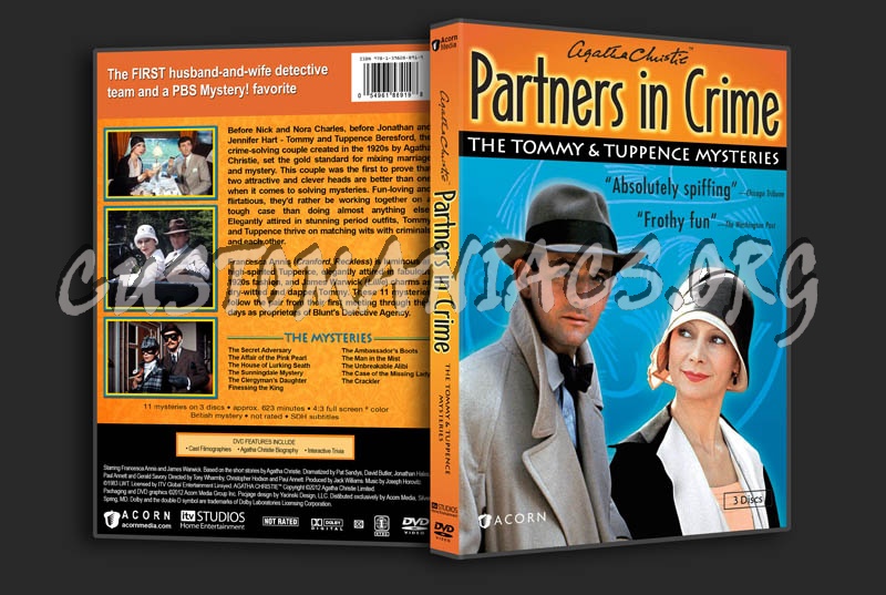 Partners in Crime: The Tommy & Tuppence Mysteries dvd cover