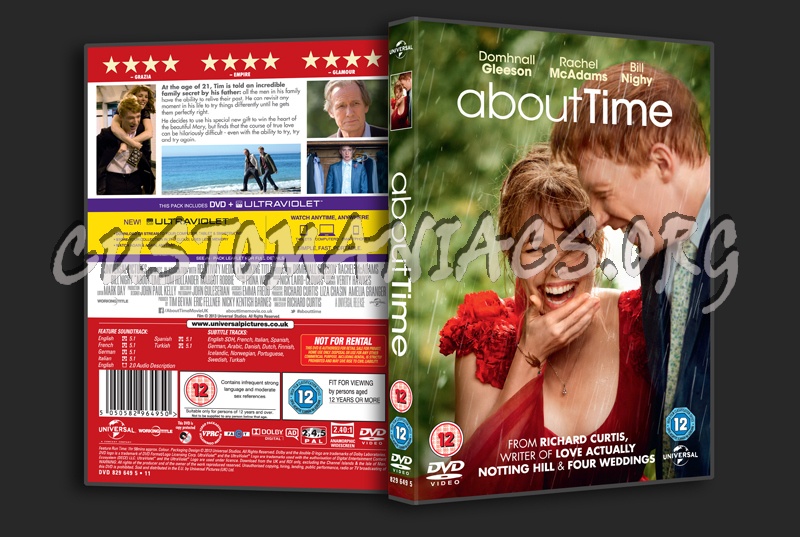 About Time dvd cover