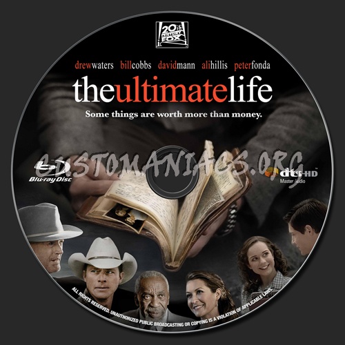 The Ultimate Life blu-ray label