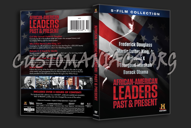 African-American Leaders Past & Present dvd cover