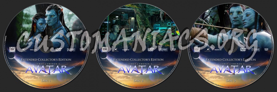 Avatar dvd label