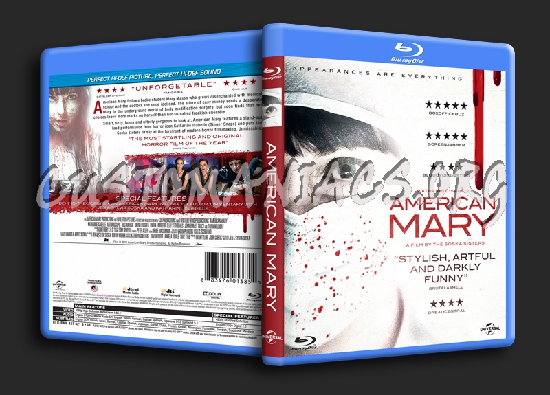 American Mary blu-ray cover