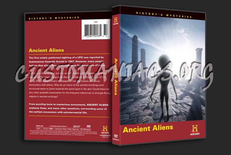 Ancient Aliens dvd cover