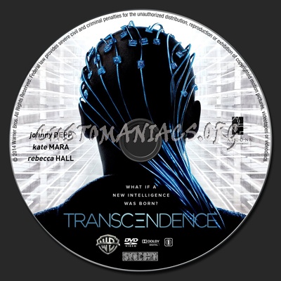 Transcendence dvd label