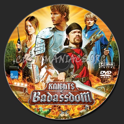 Knights of Badassdom dvd label