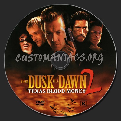 From Dusk Till Dawn 2- Texas Blood Money dvd label