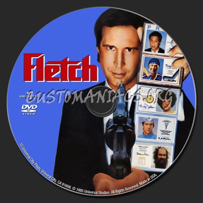 Fletch dvd label