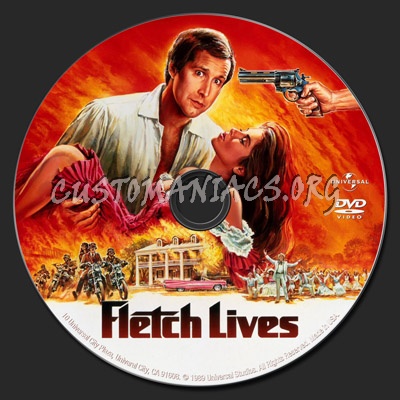 Fletch Lives dvd label