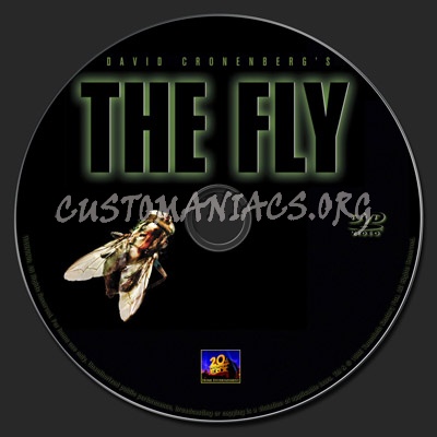 The Fly dvd label