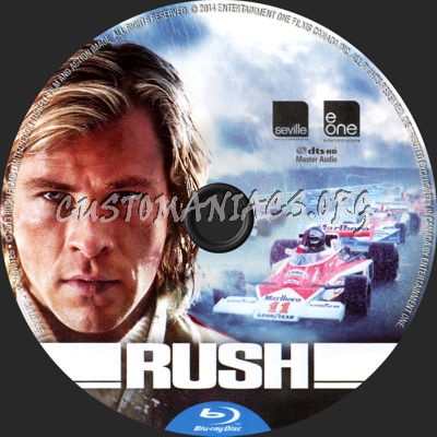 Rush blu-ray label