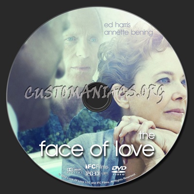 The Face Of Love dvd label