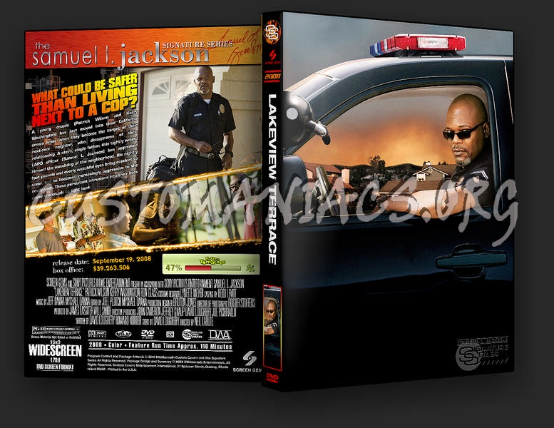 Lakeview Terrace dvd cover