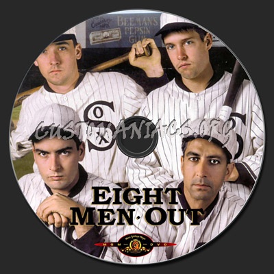 Eight Men Out dvd label