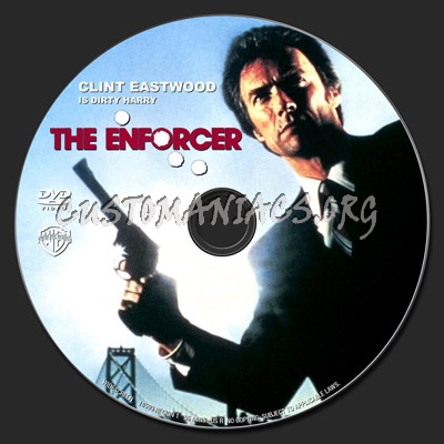 The Enforcer dvd label