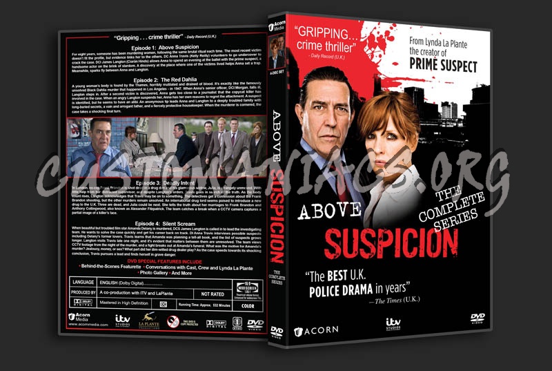 Above Suspicion - The Complete Series dvd cover