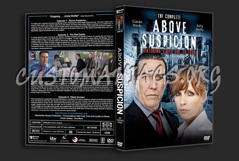 Above Suspicion - The Complete Series dvd cover