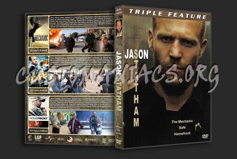 Jason Statham Triple Feature dvd cover