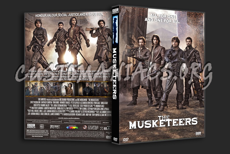 The Musketeers dvd cover