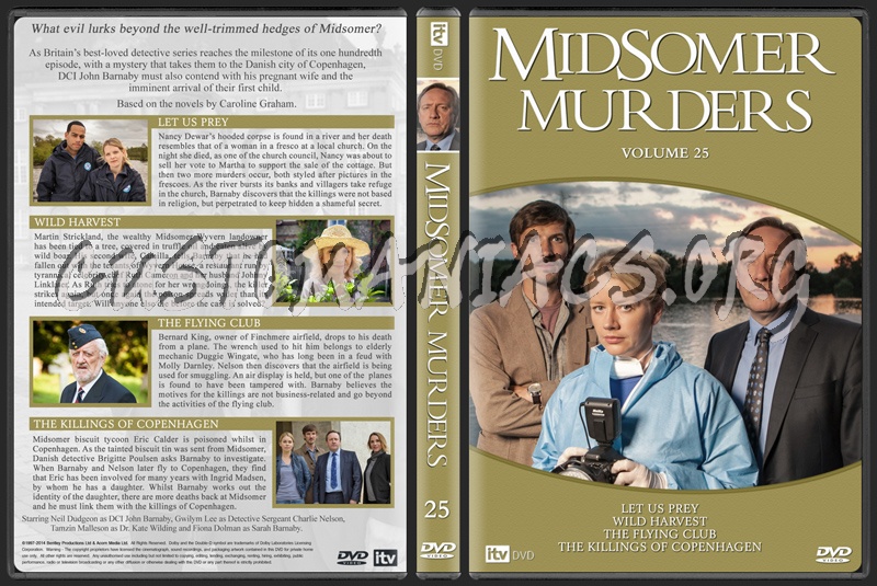 Midsomer Murders - Volume 25 dvd cover