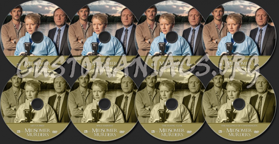 Midsomer Murders - Volume 25 dvd label