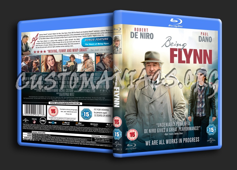 Being Flynn blu-ray cover