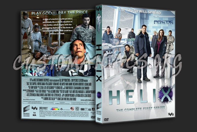 Helix Season 1 dvd cover