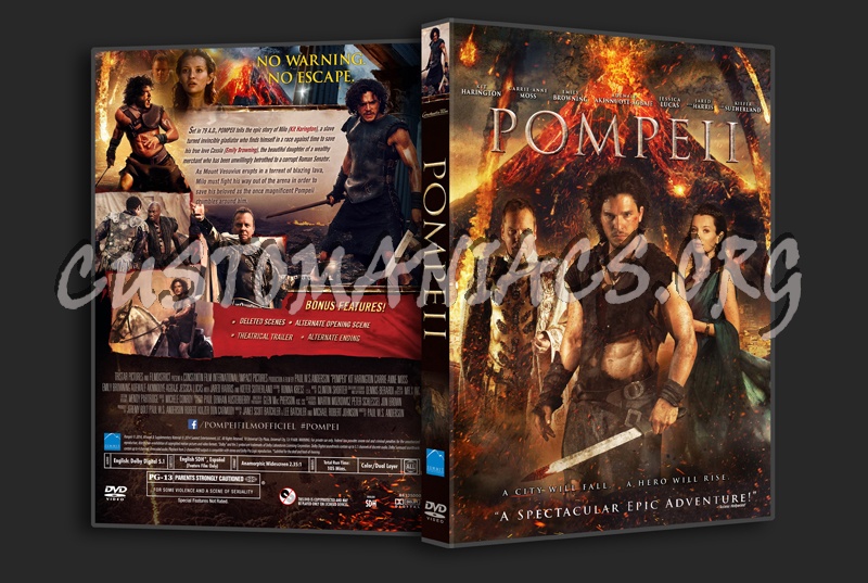 Pompeii dvd cover