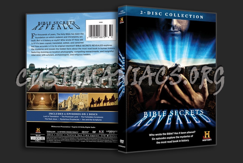 Bible Secrets  Revealed dvd cover