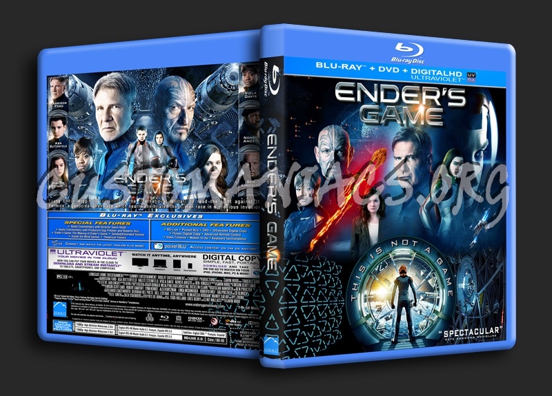 Ender's Game (2014) [2 Disc] blu-ray cover