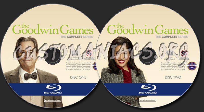 The Goodwin Games - The Complete Series blu-ray label