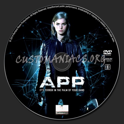 App dvd label