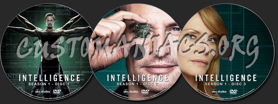 Intelligence Season 1 dvd label